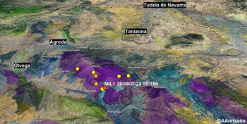 El «enjambre sísmico» podría continuar en el Moncayo