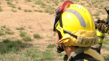 Las precipitaciones reducen el riesgo de incendios en Soria