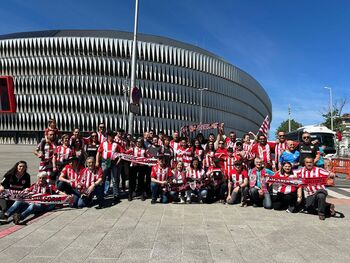 Expedición soriana para ver La Gabarra en Bilbao