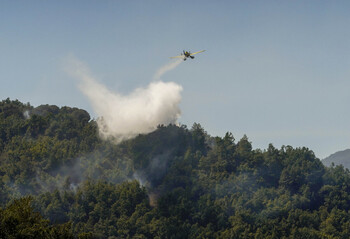 El incendio de Brañuelas arrasa 450 hectáreas