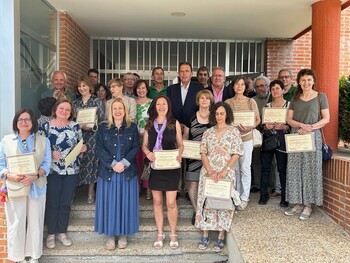 La Junta homenajea a 32 docentes jubilados en Soria