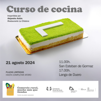 Cursos de cocina en la Campaña de Comercio Rural