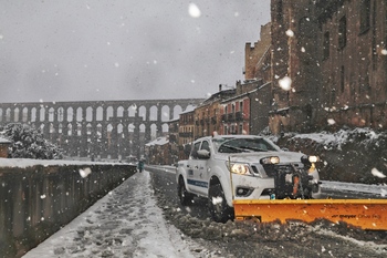 Sólo Palencia, Soria y Valladolid se libran de la nieve