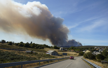 Investigan a un apicultor como autor del incendio de Brañuelas