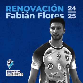Fabián Flores también renueva su compromiso con Grupo Herce