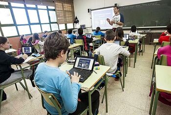 Los alumnos de 2º de ESO, de los más preparados digitalmente