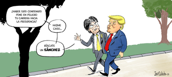 Trump y Puigdemont