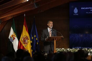 Felipe VI apela a la amistad en el mundo