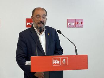 Lambán advierte que el PSOE está 