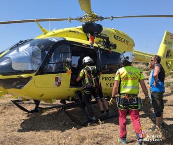 Fallece un escalador en León tras caer desde unos 50 metros