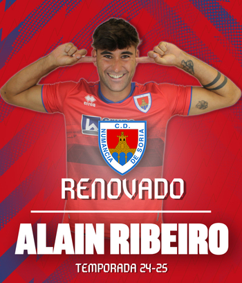 Alain Ribeiro, una renovación de quilates para el Numancia