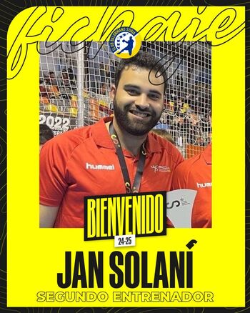 El Balonmano Soria refuerza su staff técnico con Jan Solani