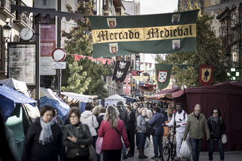 Más de cien puestos conforman el Mercado Medieval de Soria