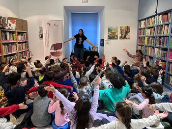 Animación a la lectura en la Biblioteca de El Burgo