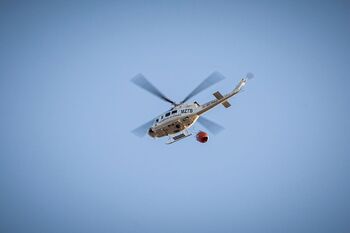 Medios de Soria, en el incendio de Monterrubio de la Demanda