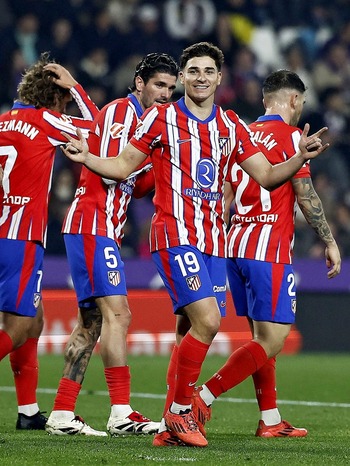 El Atleti se divierte