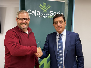 Caja Rural renueva compromiso con Numancia y Grupo Herce