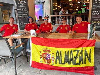 Varios aficionados de Almazán asistirán al España-Albania