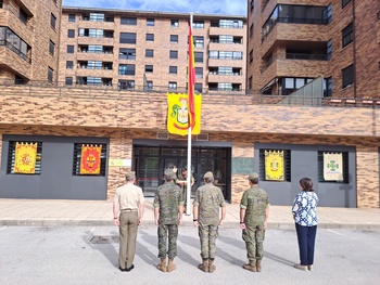 La Subdelegación de Defensa en Soria celebra la efeméride real