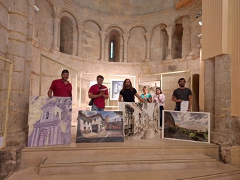 Arte en Almazán con el IV Concurso de Pintura Rápida