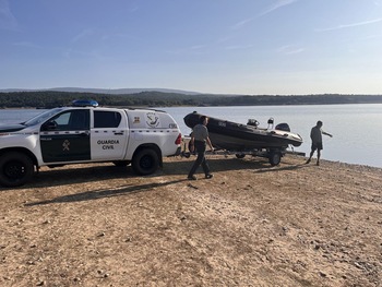 Las aguas turbias dificultan la búsqueda en la Cuerda del Pozo