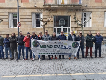 Protestas de Policía Nacional y Guardia Civil en Soria