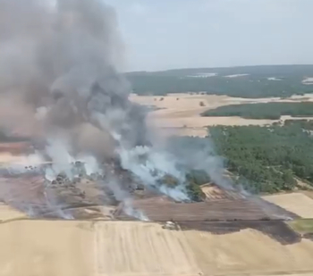 La alerta de incendios se deja notar con un nivel 1 en Soria